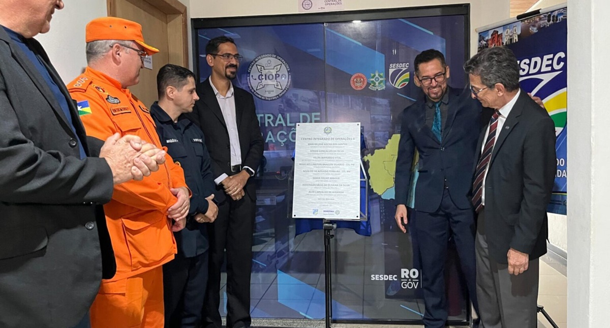 Governo de RO inaugura Centro Integrado de Operações em Ji-Paraná - News Rondônia
