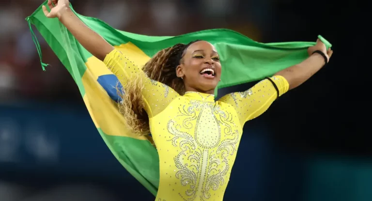 Ginasta Rebeca Andrada é uma das 100 mulheres mais influentes de 2024
