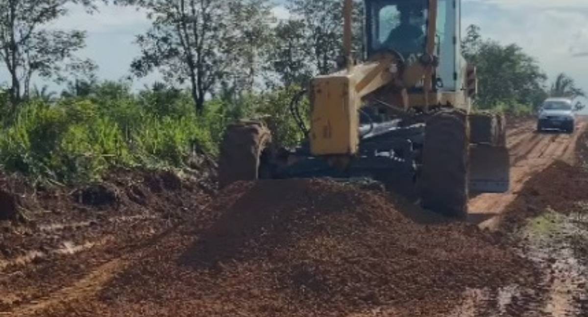 Prefeitura recupera Linha 9, na comunidade rural Vila da Penha - News Rondônia