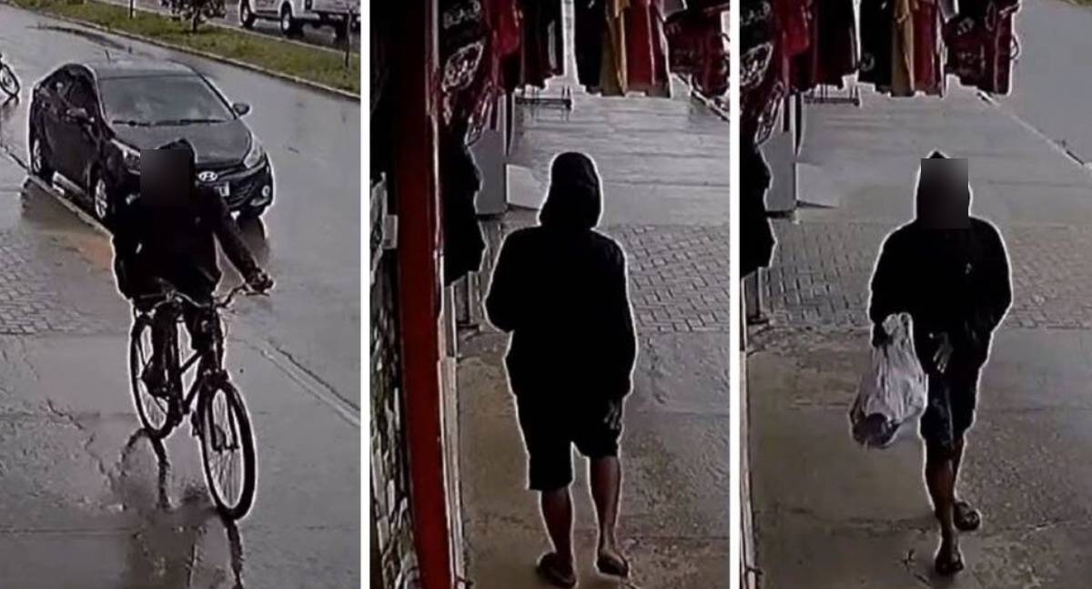 Loja é assaltada em plena luz do dia em Vilhena; ladrão chegou a soltar arma durante o crime