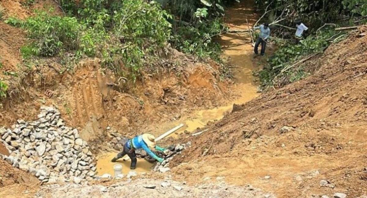 Revitalização de nascente é promovida pelo governo de RO no Parque dos Tanques, em Porto Velho