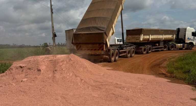 Prefeitura garante mais de 13 mil toneladas de calcário para produtores rurais de Porto Velho - News Rondônia