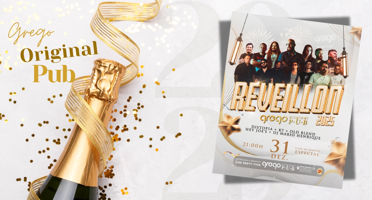 Agenda News: Celebre a virada com estilo no Réveillon Grego 2025! - News Rondônia