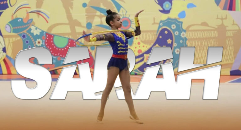 Sarah Hadassa: uma estrela em ascensão na ginástica rítmica rondoniense - News Rondônia