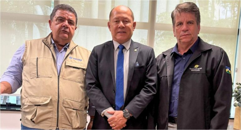 Coronel Chrisóstomo se reúne com o presidente da organização das cooperativas brasileiras visando novos projetos em Rondônia para 2025