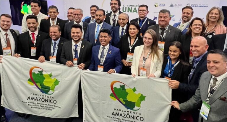 Marcelo Cruz prestigia abertura da UNALE e destaca integração entre Assembleias e Parlamento Amazônico - News Rondônia