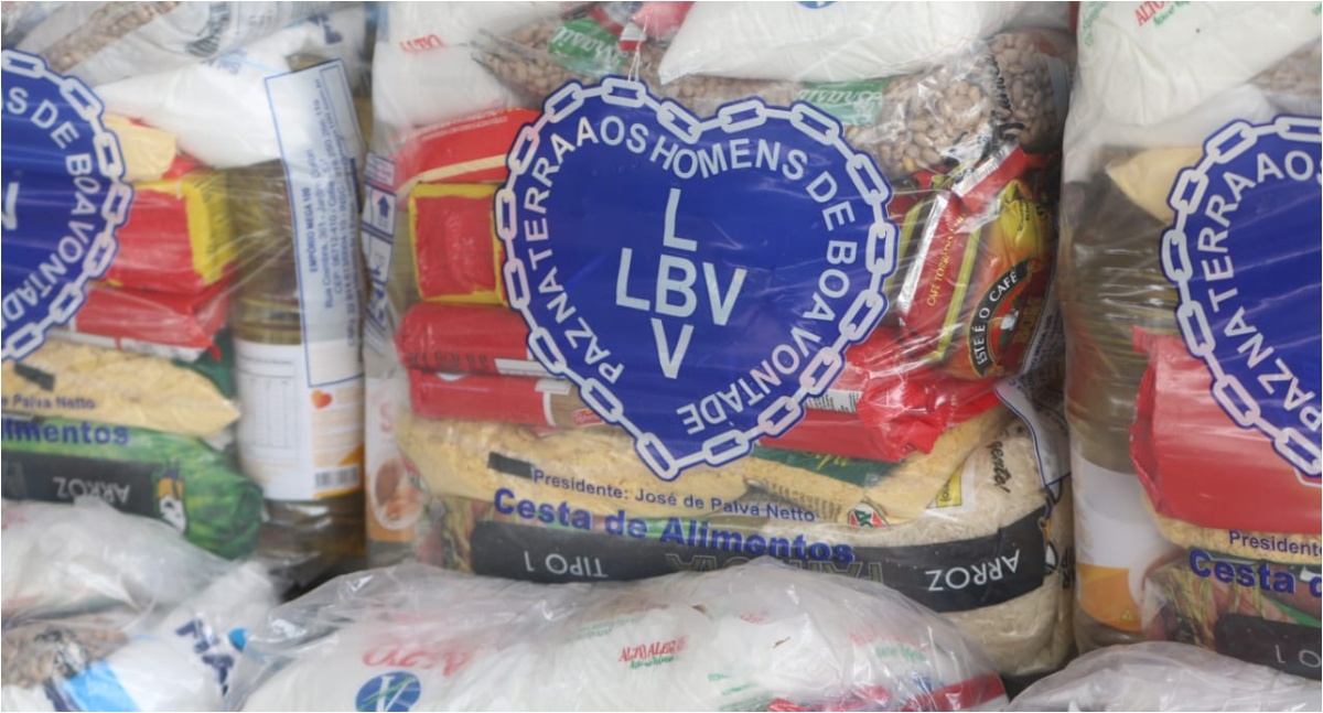 LBV entrega mais de 12 toneladas de alimentos em Rondônia - News Rondônia