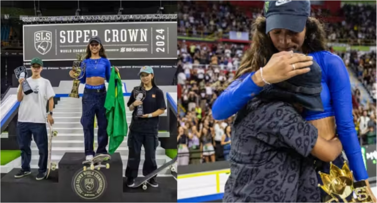 Rayssa Leal é a 1ª tricampeã internacional da Liga Mundial de Skate Street; vídeo