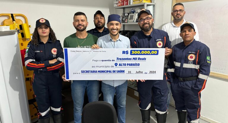 Dr. Fernando Máximo destina R$300 mil para ações da saúde de Alto Paraíso