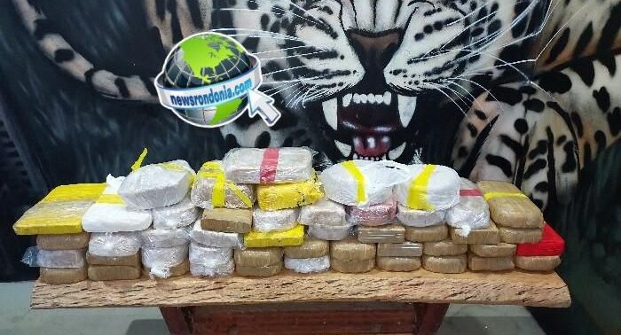 BPFRON prende taxista e passageiros com 50kg de drogas que seriam entregues em Porto Velho