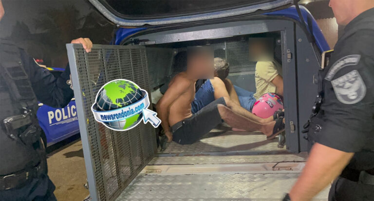 PM faz cerco e prende quadrilha após roubo a motos aplicativo na zona leste