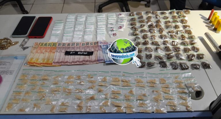 Trio é preso com drogas e armas no Orgulho do Madeira