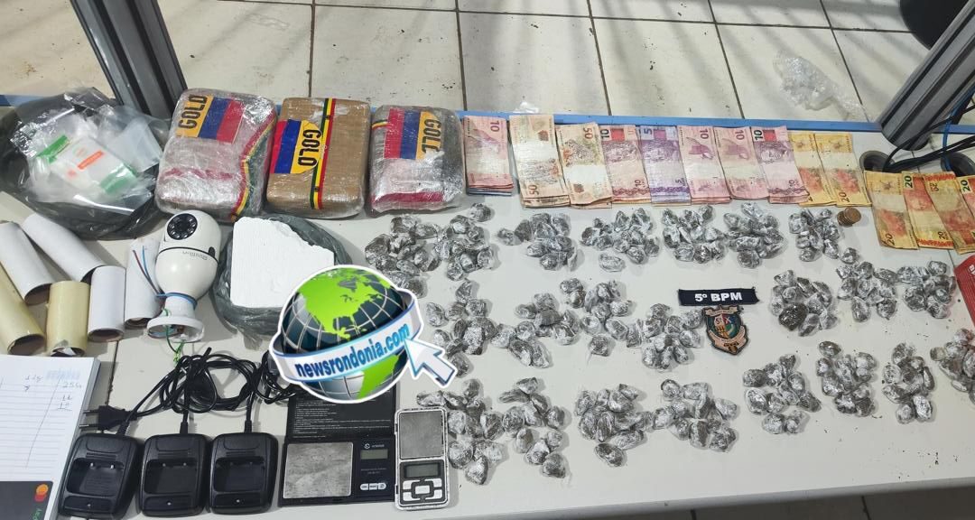 PM estoura mocó e apreende drogas em apartamento de condomínio na zona leste