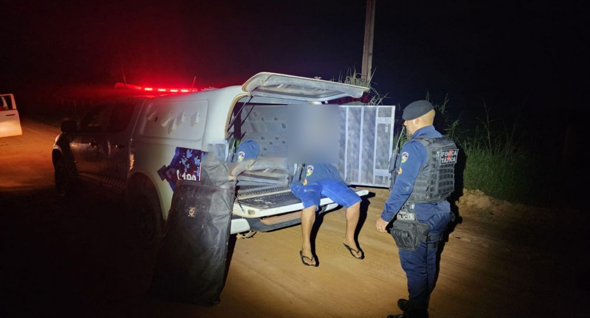 Força Tática recaptura condenado por estupro de vulnerável, em Ji-Paraná