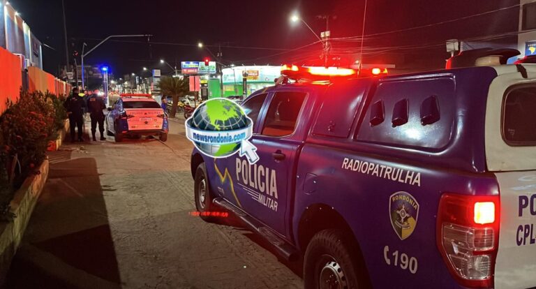 Ataque a tiros deixa dois baleados em frente de bar na zona leste