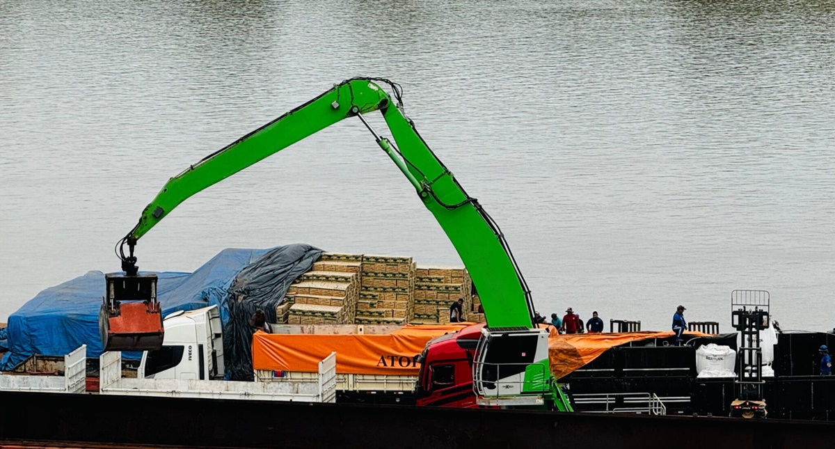 Porto de Porto Velho movimentou mais de dois milhões de toneladas de insumos em 2024 - News Rondônia