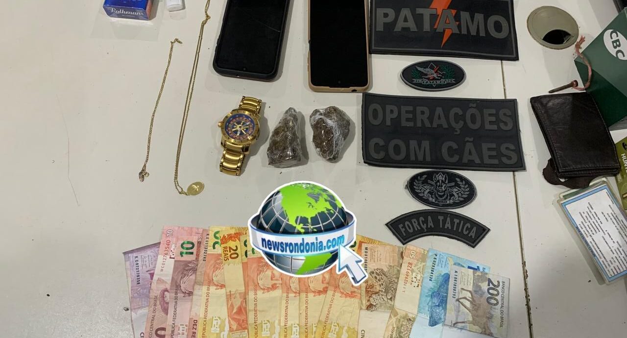 PATAMO prende dupla que ia entregar drogas no Orgulho do Madeira