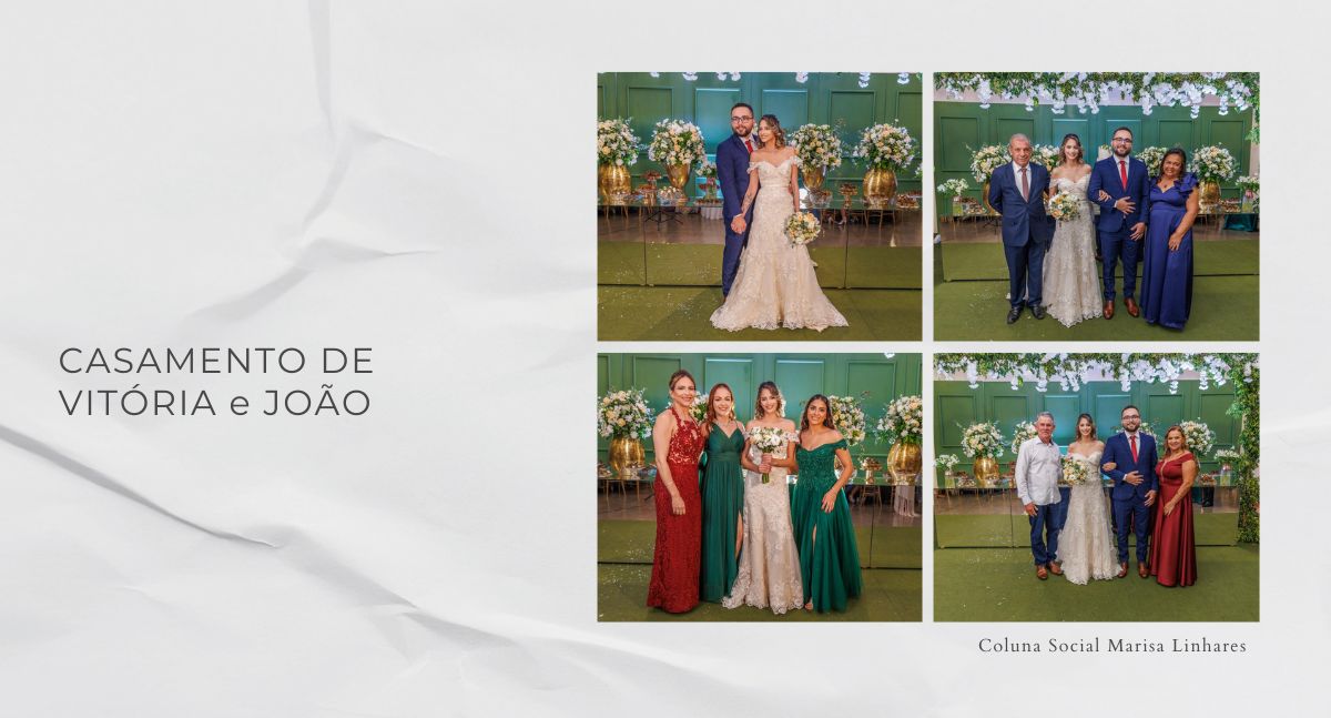 Coluna social Marisa Linhares: casamento de Vitória e João - News Rondônia