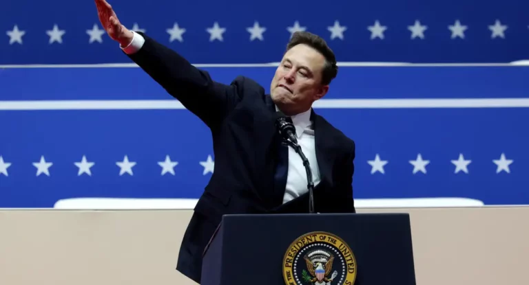 Gesto de Musk em festividade da posse de Trump é alvo de críticas