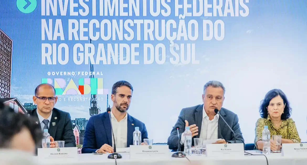 Governo federal destinou R$ 81 bilhões para apoiar reconstrução no RS