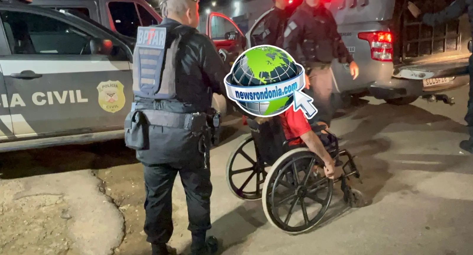 BPTAR prende cadeirante com drogas em boca de fumo na leste