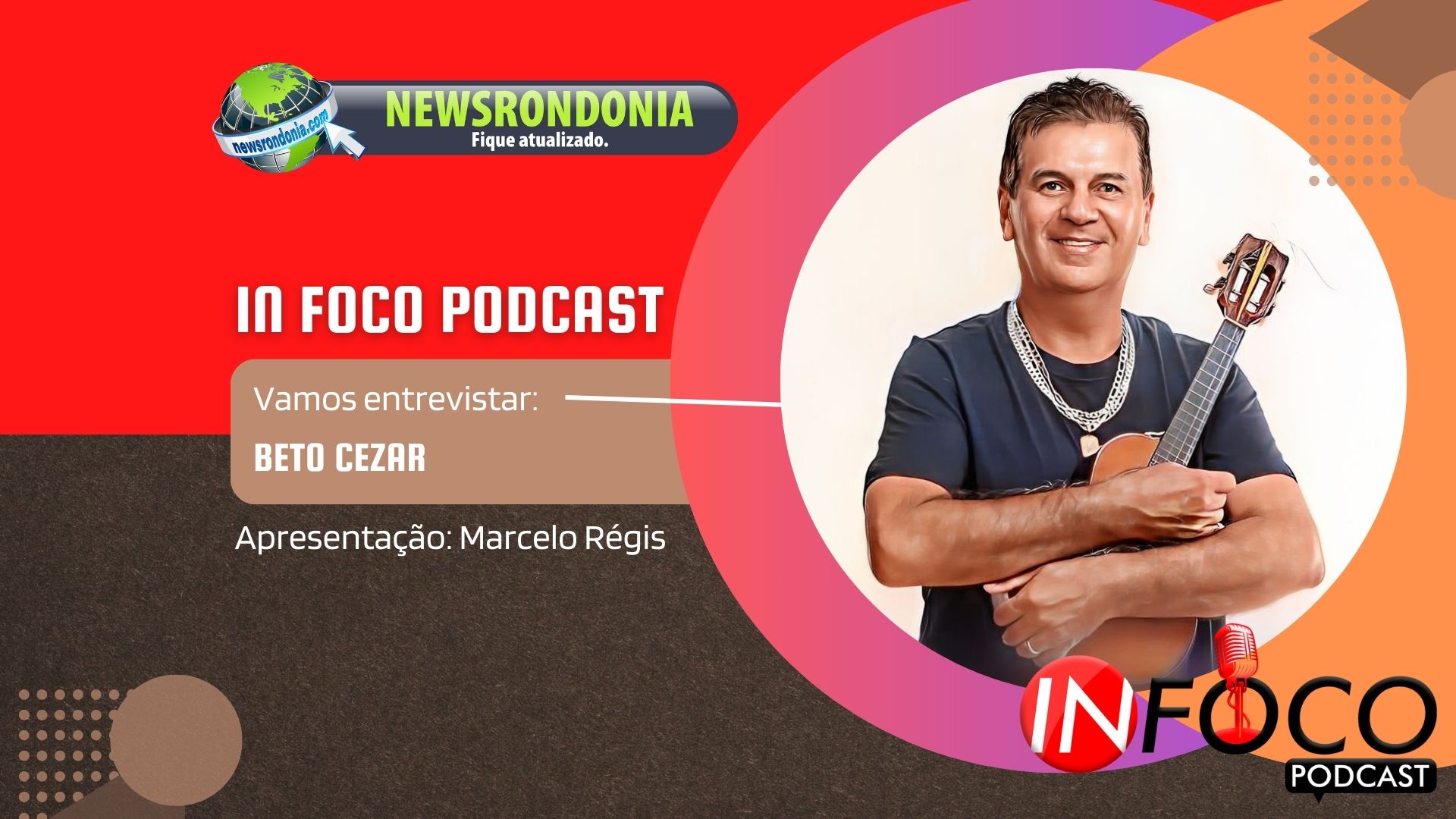 #InFocoPodCast | Entrevista Beto Cezar - compositor e sambista - News Rondônia