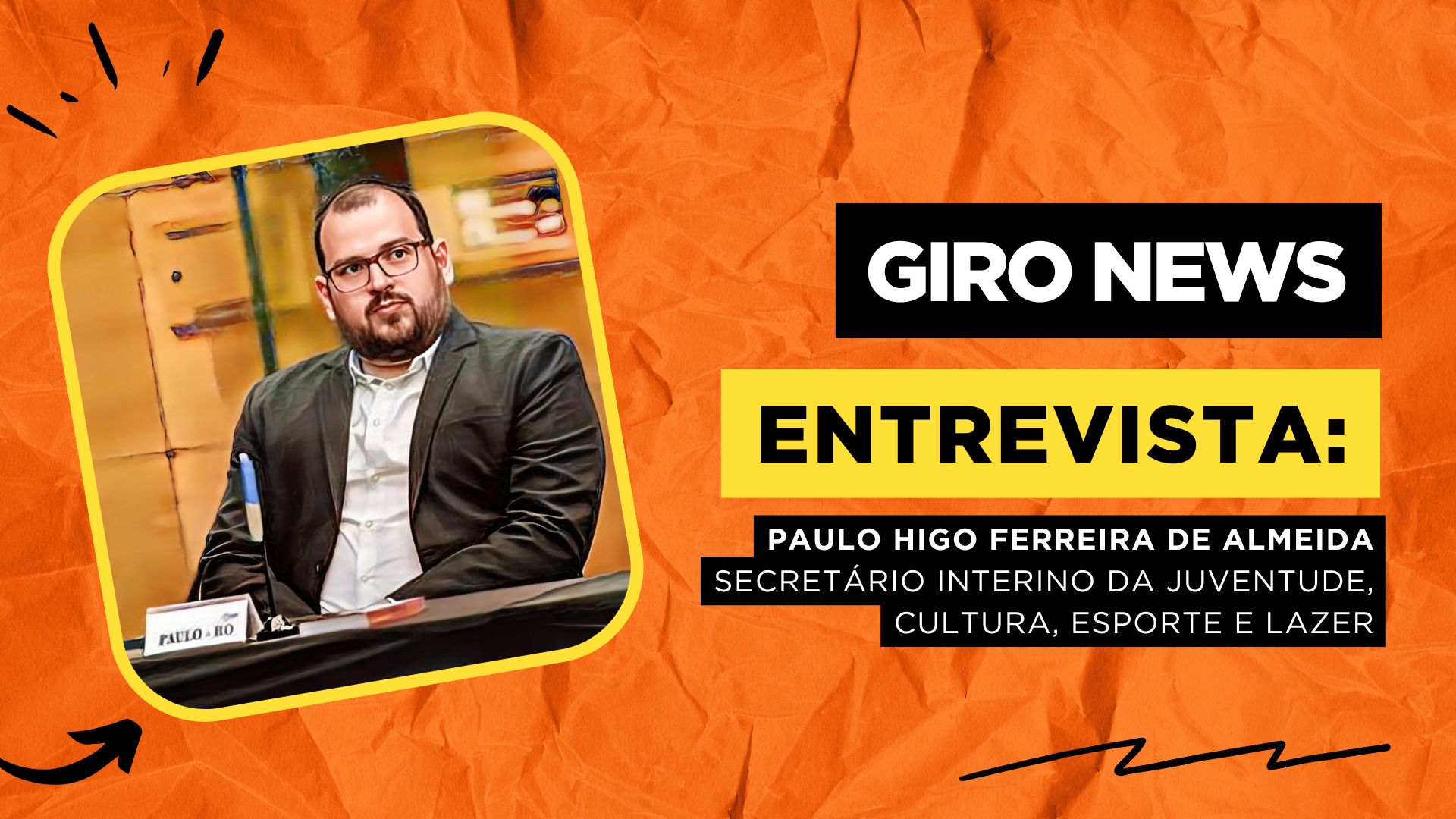 #GiroNews | Entrevista Paulo Higo Ferreira de Almeida - SEJUCEL - News Rondônia