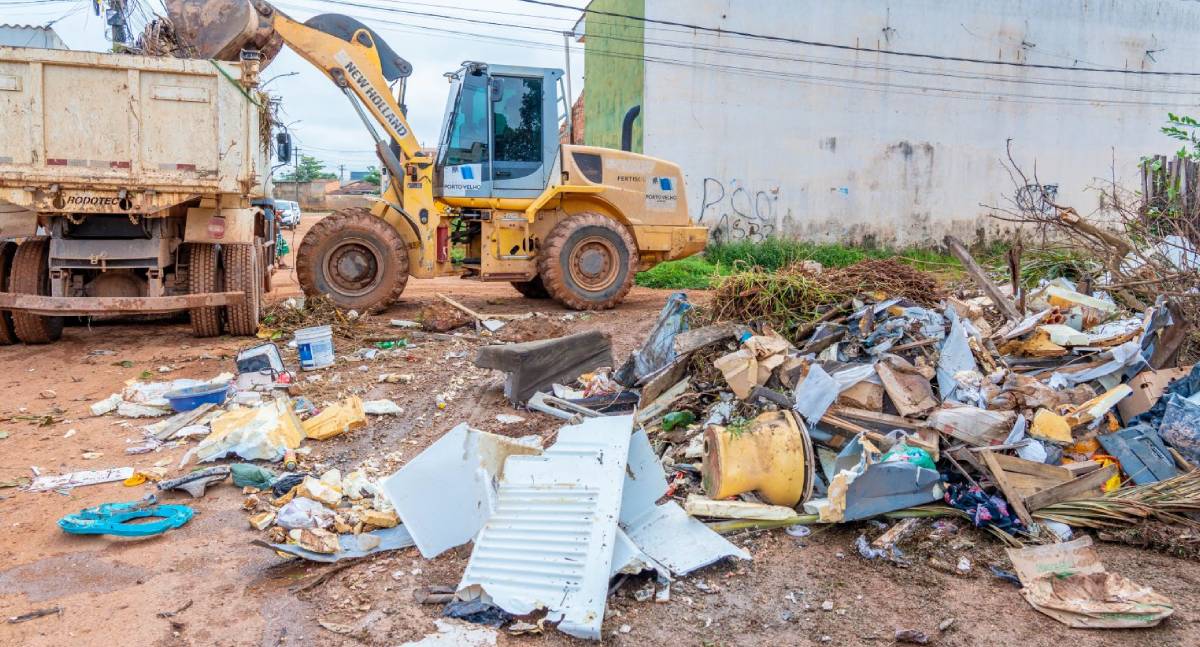 Prefeitura de Porto Velho intensifica combate ao descarte irregular de lixo no bairro Lagoa - News Rondônia