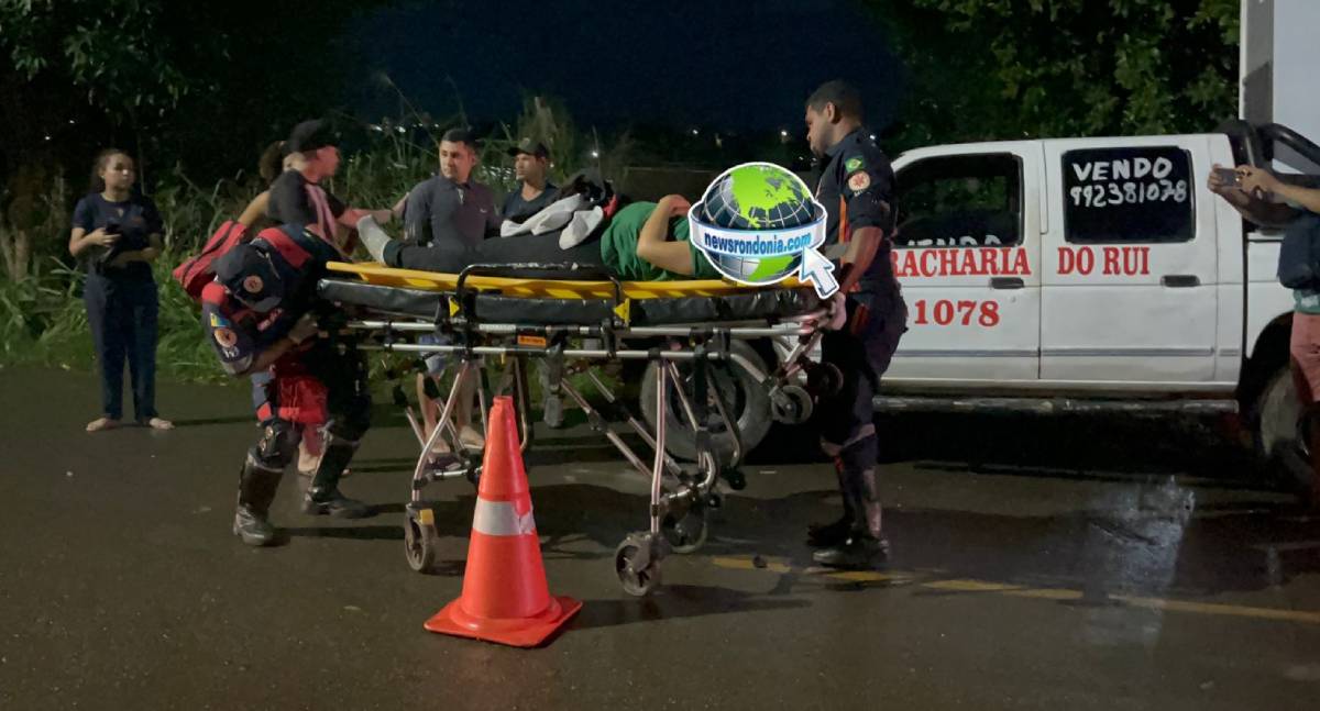 Gestante sofre grave acidente de moto na zona sul - News Rondônia