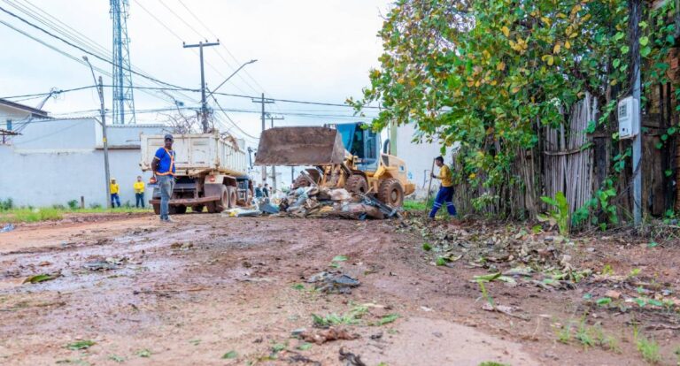 Prefeitura de Porto Velho intensifica combate ao descarte irregular de lixo no bairro Lagoa - News Rondônia
