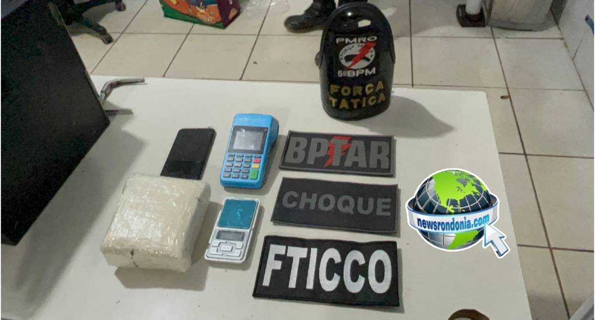 “Chefinho do CV” é preso com meio quilo de maconha no Porto Belo - News Rondônia