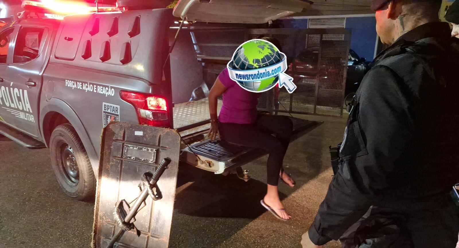 BPTAR flagra foragida de Cuiabá com 14kg de maconha em vila de apartamentos na zona sul