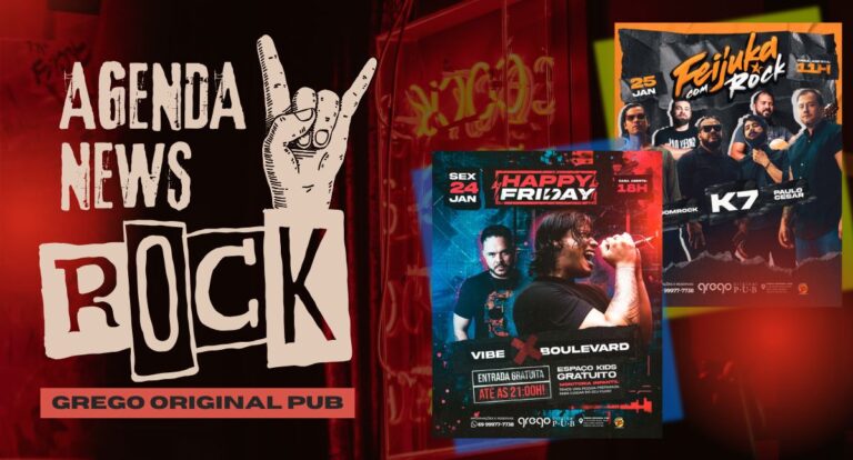 Agenda News: Grego Original Pub, o destino perfeito para os amantes do Rock - News Rondônia