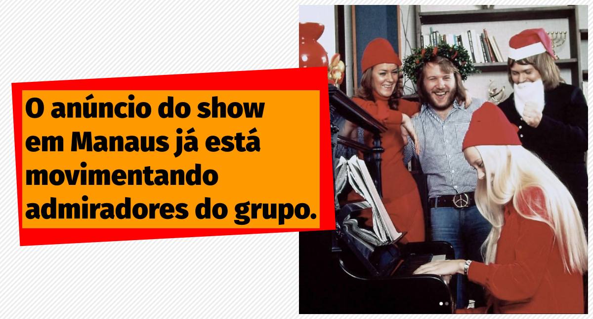 O anúncio do show em Manaus já está movimentando admiradores do grupo.