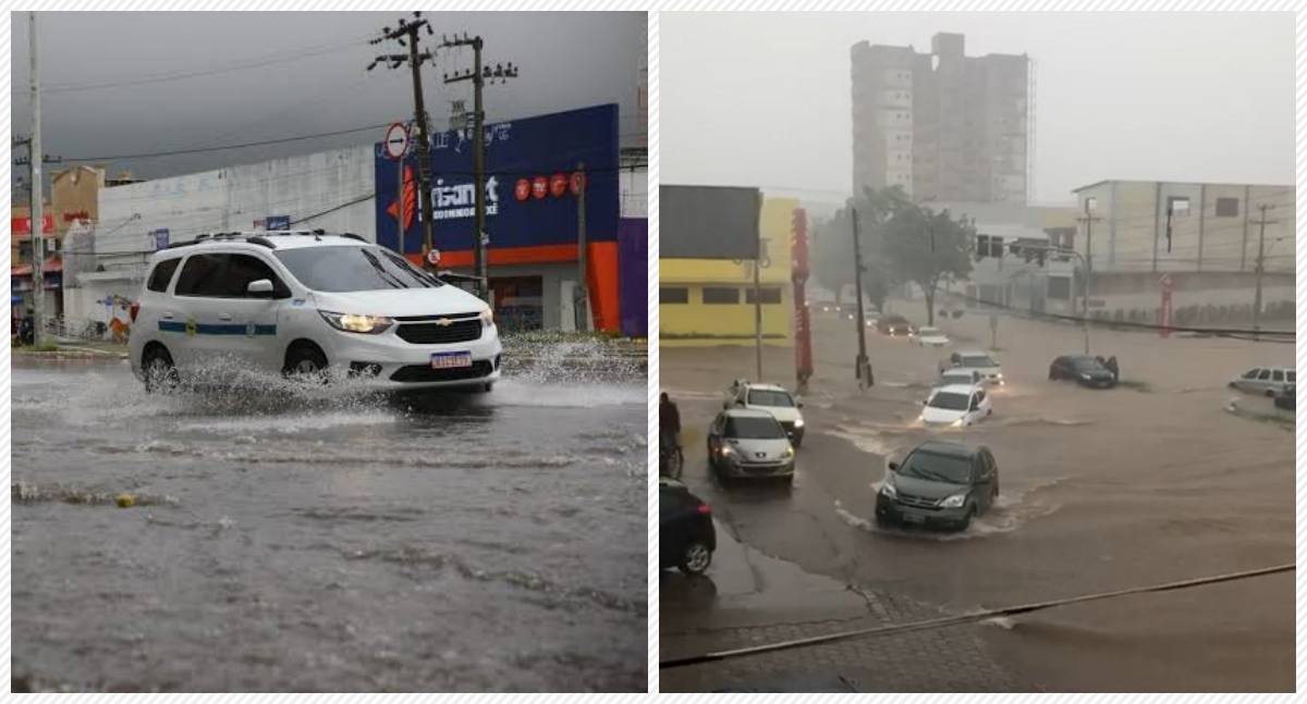 Chuva intensa causa alagamentos e transtornos em Porto Velho - News Rondônia