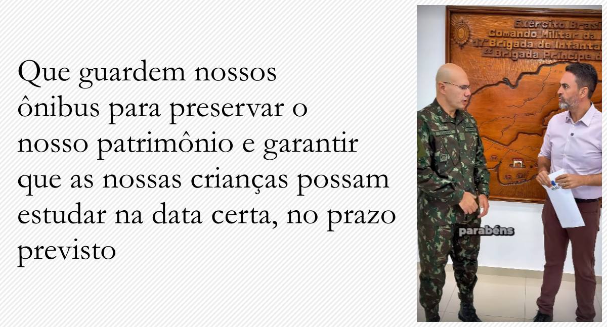 Léo Moraes: prefeito classifica como lamentável ações criminosas aos ônibus escolares - News Rondônia