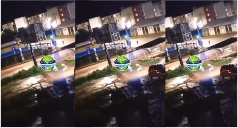 Bandidos são filmados colocando bomba em totem de monitoramento da Sesdec