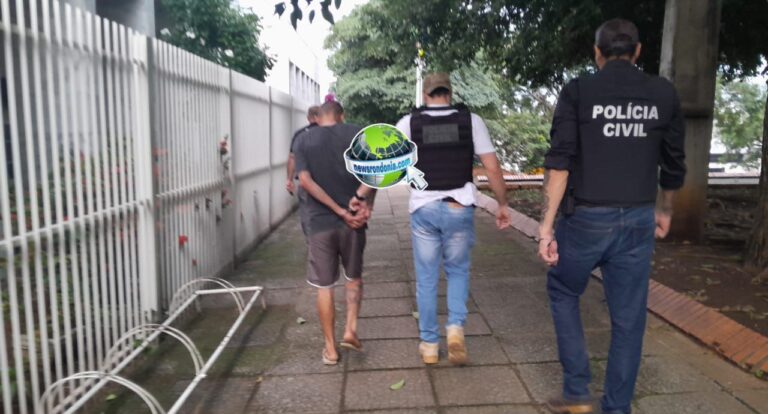 Acusado de homicídio em bar é preso pela Homicídios em Porto Velho