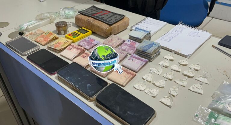 Traficante do CV tenta fugir mas acaba preso com drogas pelo BPTAR na zona leste