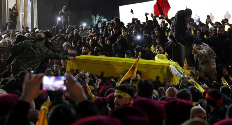 Multidão acompanha funeral de Nasrallah, líder do Hezbollah no Líbano