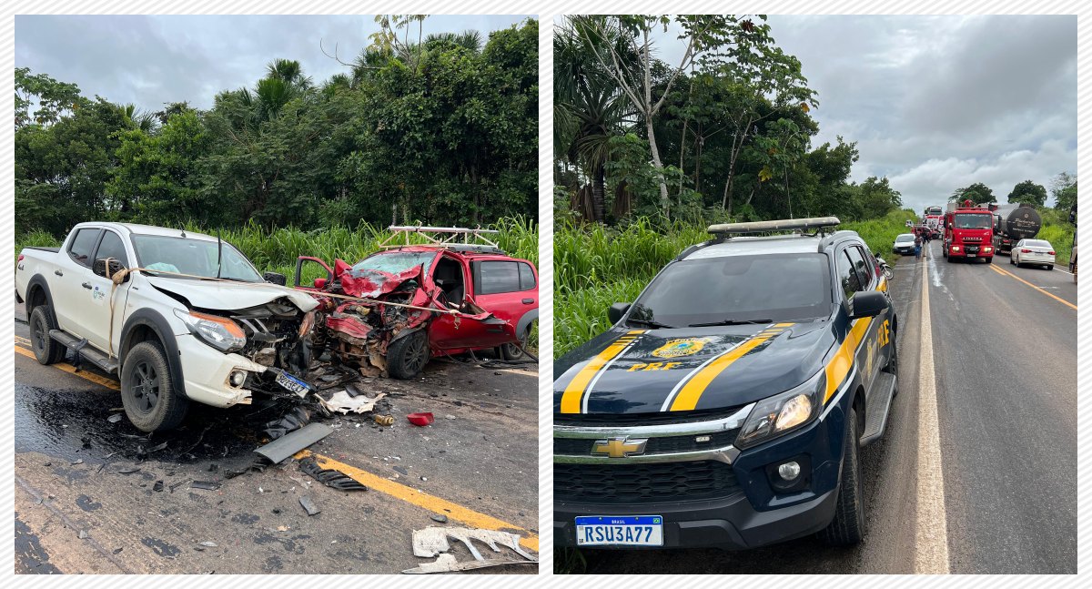 Grave acidente na BR-364 deixa vítimas feridas entre Ouro Preto do Oeste e Ji-Paraná - News Rondônia