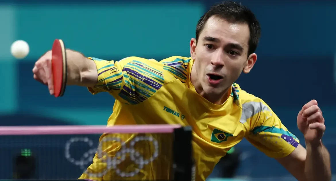 Tênis de mesa: Calderano vence estreia no WTT Grand Smash em Singapura