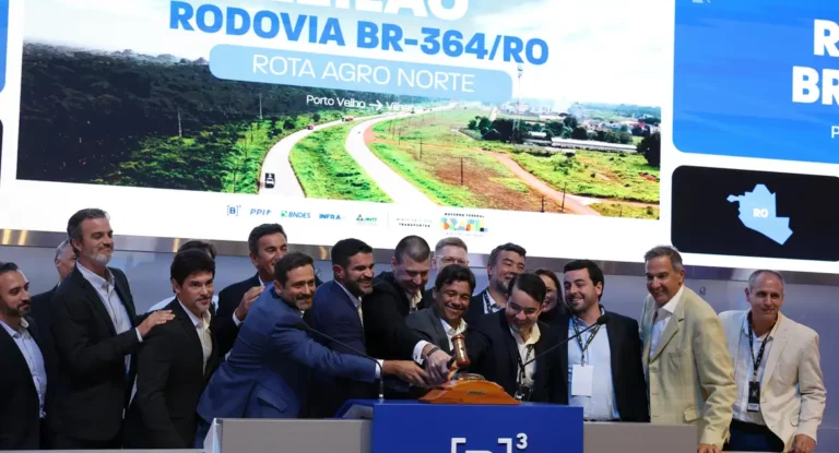Único concorrente vence leilão de concessão da BR-364 em Rondônia
