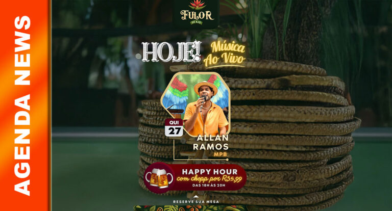 Agenda News: Happy Hour imperdível no Fulor de Kjú com música ao vivo e promoções - News Rondônia