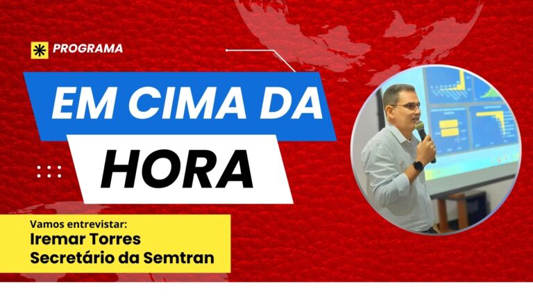 #EmCimaDaHora | Entrevista Iremar Torres - Sec. Trânsito - SEMTRAN - News Rondônia
