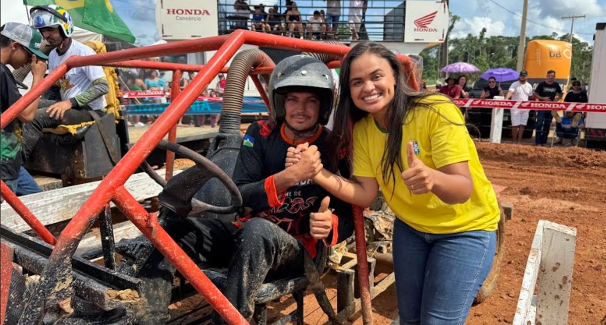 Deputada Dra. Taíssa prestigia Corrida Nacional de Jericos em Alto Paraíso - News Rondônia