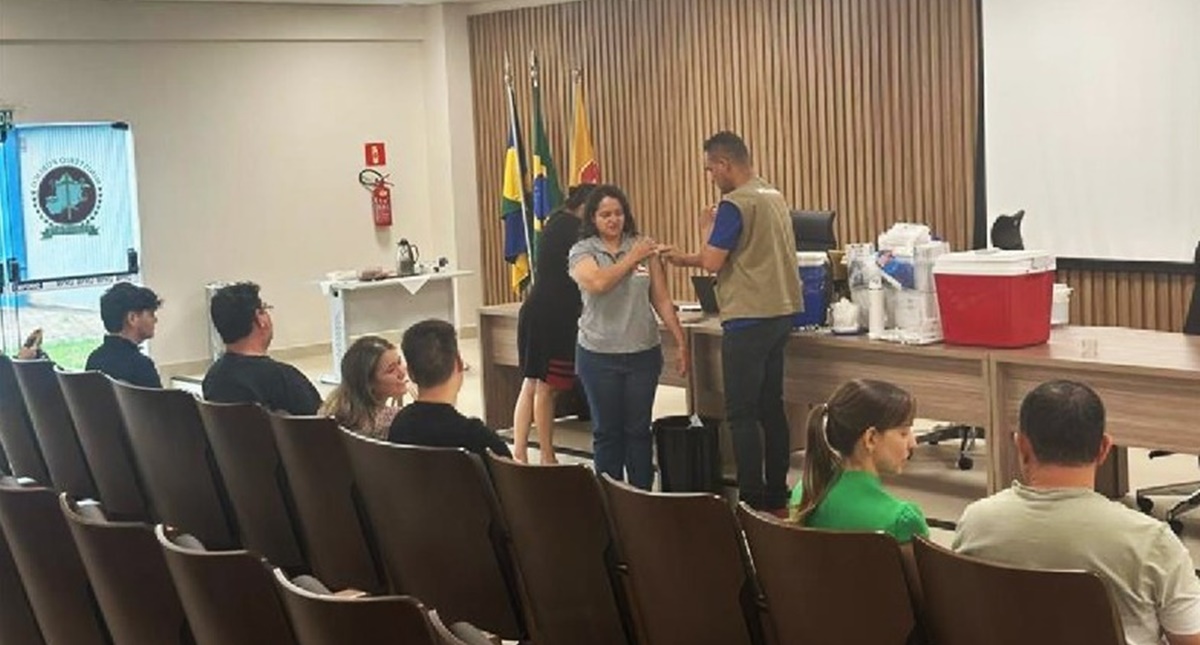 Ministério Público realiza campanha de vacinação para servidores em Ji-Paraná - News Rondônia