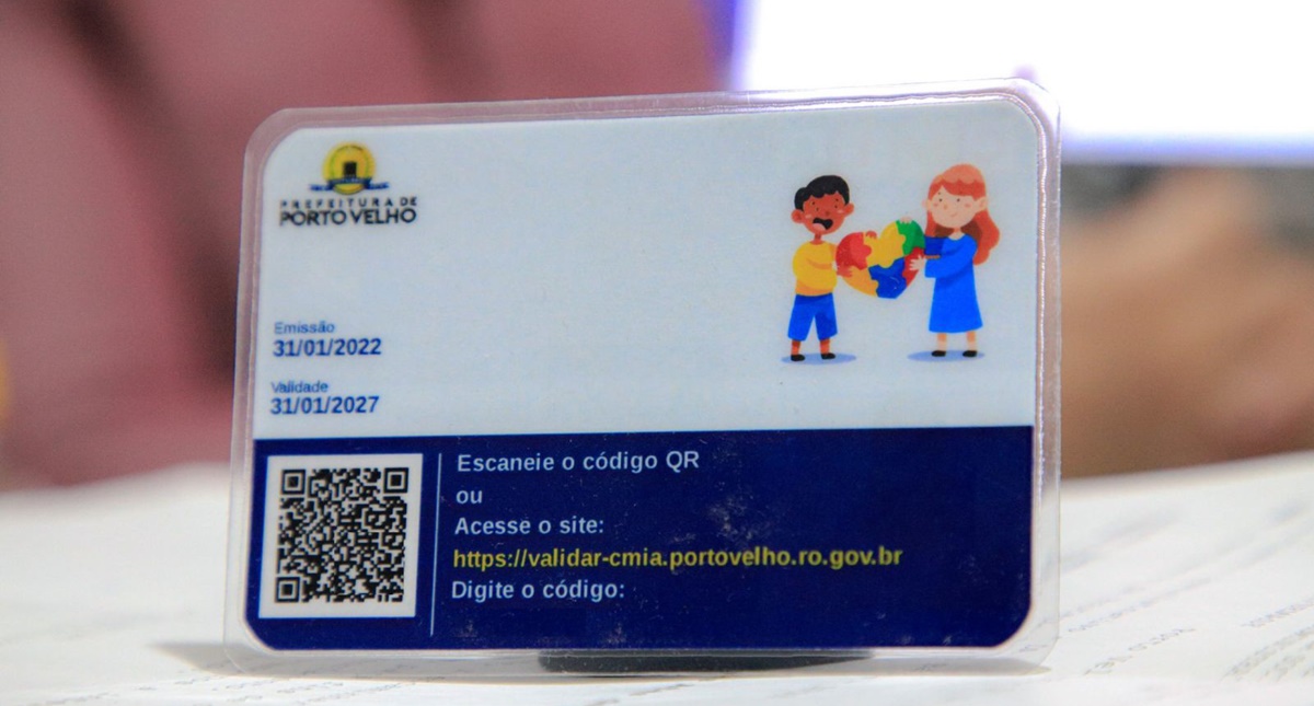 A Prefeitura de Porto Velho já emitiu mais de 2.600 Carteiras de Identificação do Autista neste ano - News Rondônia