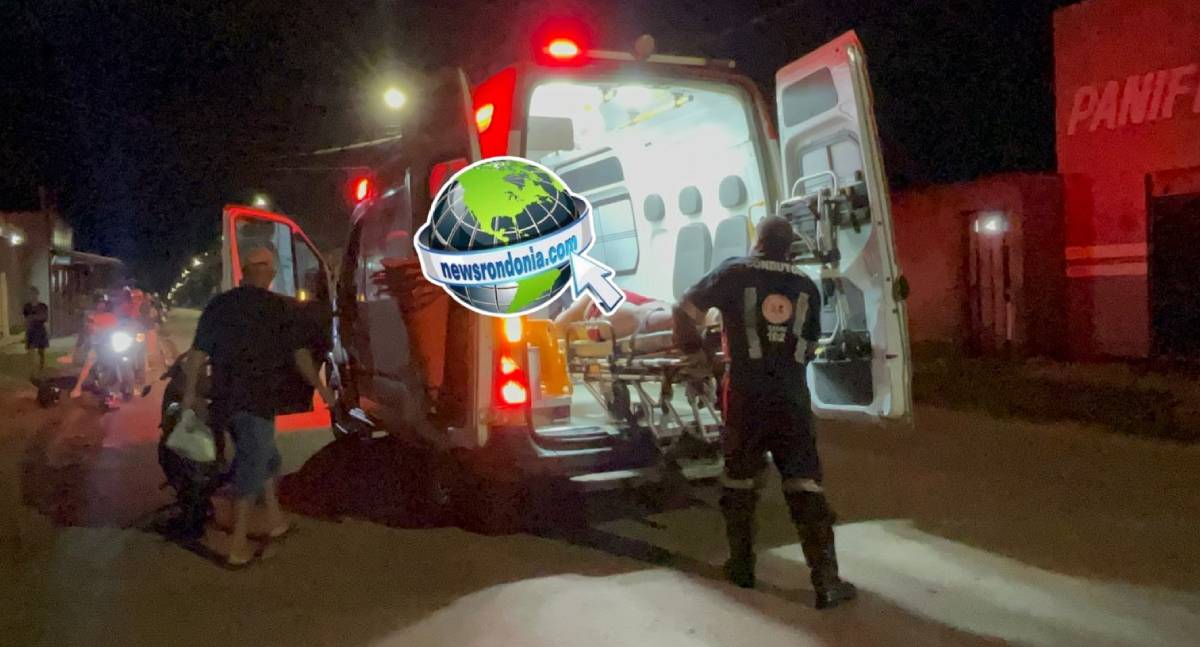 Motorista foge após causar acidente e deixar mãe e filho feridos - News Rondônia