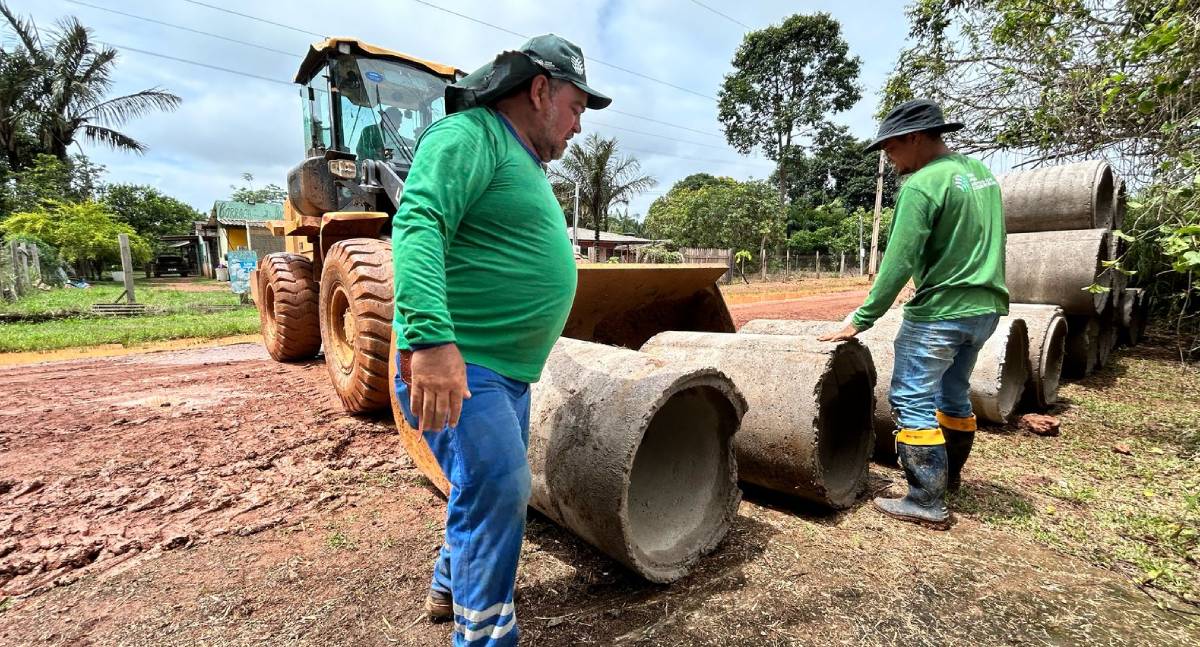 Prefeitura reforça ações para aprimorar a drenagem na zona Leste de Porto Velho - News Rondônia Prefeitura reforça ações para aprimorar a drenagem na zona Leste de Porto Velho - News Rondônia